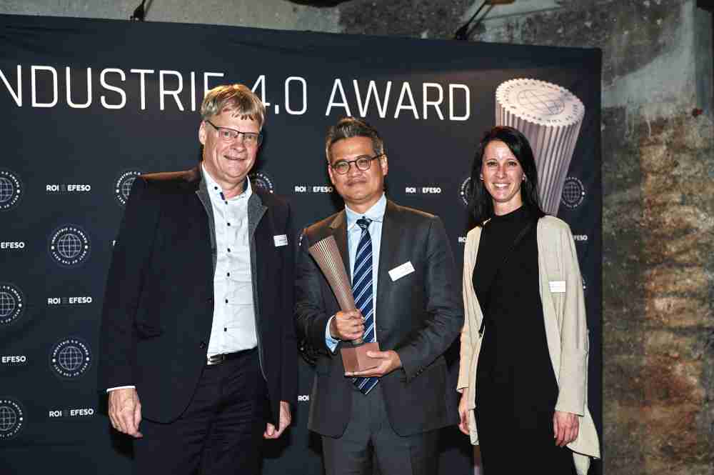 汇旺支付光电数位转型成效亮眼，，获德国ROI-EFESO工业4.0大奖肯定